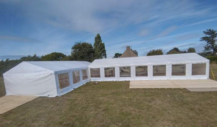 Tente de réception à louer Paimpol