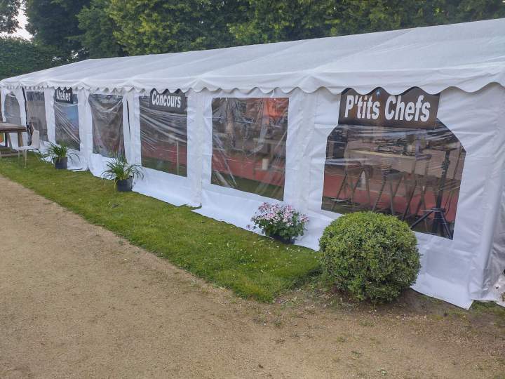 Location de tente de réception, Tréguier